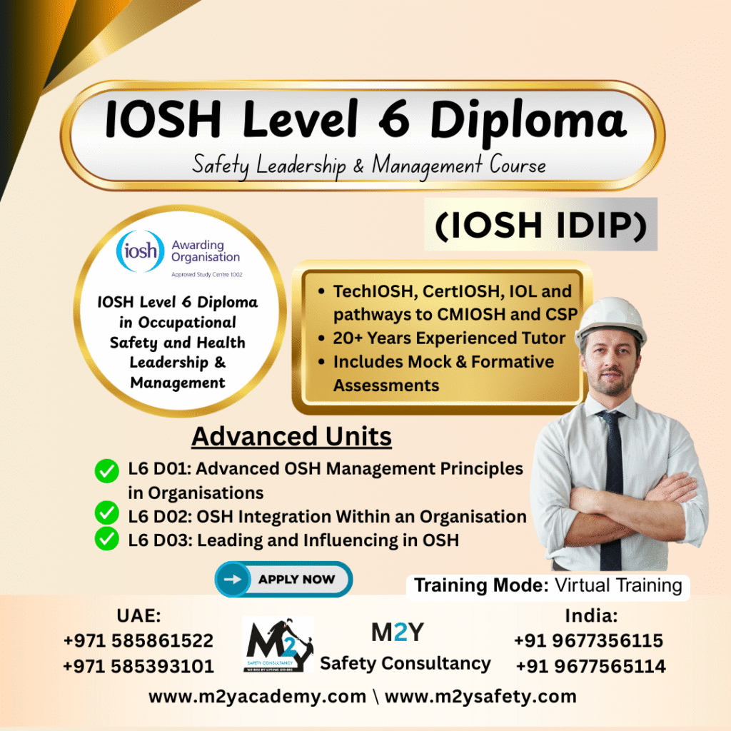IOSH Level 6 Diploma